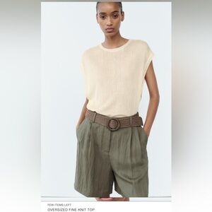 Zara Oversized fine knit top